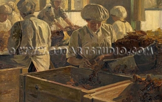 Walther Firle - The cigar makers
