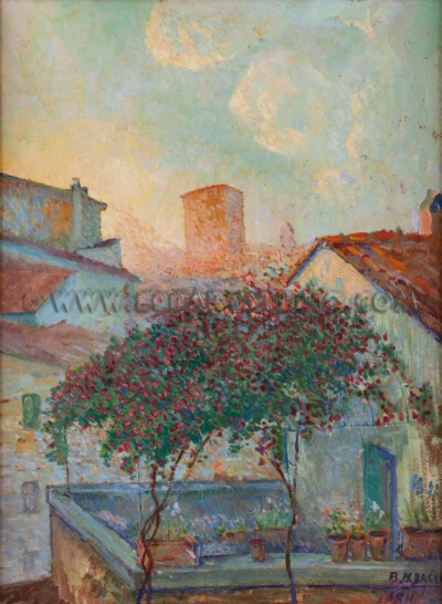 Baccio Maria Bacci - Il rosaio