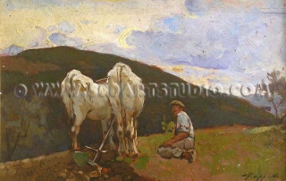 Cafiero Filippelli - The ploughing
