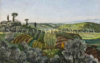 Giovanni Colacicchi - Pisa hills