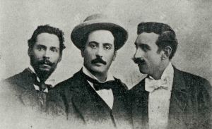 Giacomo - Puccini - fra - Francesco - Fanelli - e - Ferruccio - Pagni