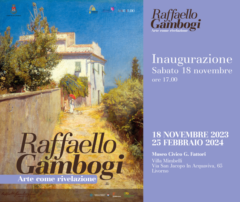 Locandina Mostra Raffaello Gambogi