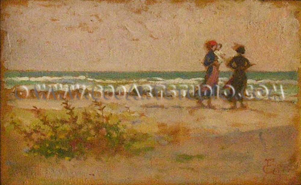 Francesco Gioli - Donne sulla spiaggia